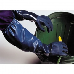 Polyco Long Nite Nitrile Coated Gauntlets 3423